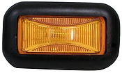 Clearance Light, Amber, Sealed W/Rubber Grommet
