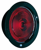 Tail Light Red Reflective, Stop, Turn, Flush Mount, Vibar Socket