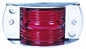 Steel Armored Red Clearance And Side Marker Light, Chrome