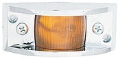 Vanguard II Amber Clearance And Side Marker Light, Chrome