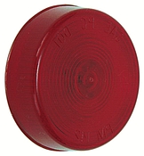Round 2-1/2" Standard Red Sealed Clearance Or Side Marker Lgt