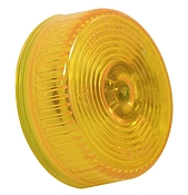 Round 2" Amber Sealed Clearance Or Side Marker Light