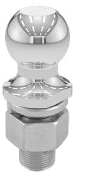 Hitch Ball 2" Chrome 1-1/4" X 2-5/8" Shank 10K