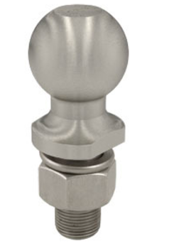 Hitch Ball 2" Zinc 2" Rise 1" X 2" Shank 3.5K