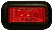 Clearance Light, Red, Sealed W/Rubber Grommet