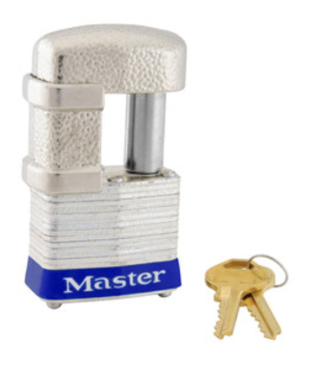 Masterlock Trig Lock For 2-5/16" Cplr, 9/32" Or 1/2"Shackle Dia