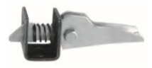 Tipper Latch, Spring Loaded For Easy Release