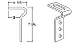 Hijacker Mtg Brkt Standard Rail Post 88 Chevy