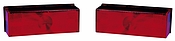 Surface Mount Sealed Low Profile Tail Light, Red, 7-Function, RH