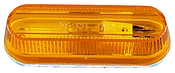 Oblong Amber Thin-Line Clearance Or Side Marker Light