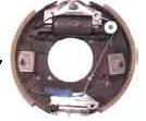 Shoe/Lining Dexter For 12-1/4 X 3-3/8" Hydraulic Brake, LH