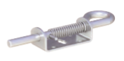 Spring Latch, 7/16" Pin Size, Zinc