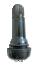 Valve Stem (Small Base .453" Hole) Rubber Snap-In 65 Psi Max